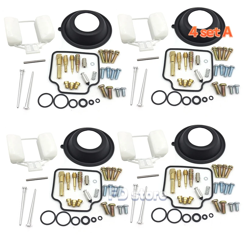 Motorcycle Carburetor Repair Kit Diaphragm Float For Honda X4 CB1300 cruiser 1997-2003 Retrofitting Parts
