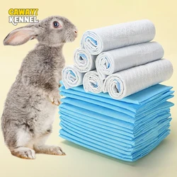 20Pcs/set Super Absorbent Pet Diaper Rabbit Pee Pads Disposable Healthy Nappy Mat for Cats Dog Diapers Quick-dry Surface Mat