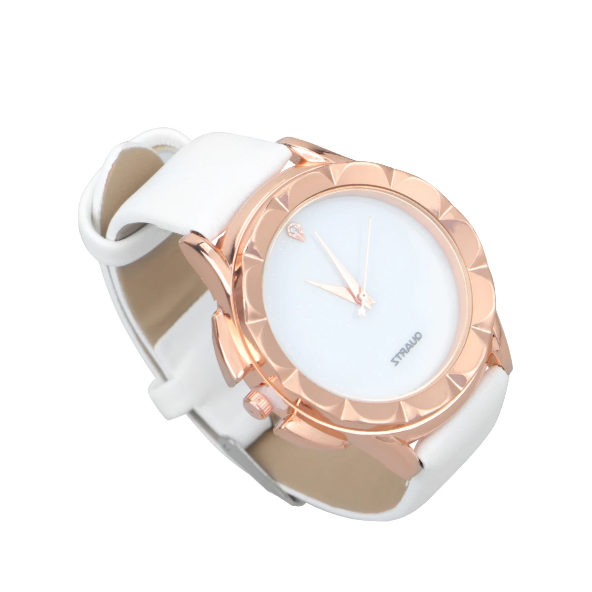 

Watch Elegant Watches for Women Quartz Wrist Ladies Fancy Star Same Style White Analog