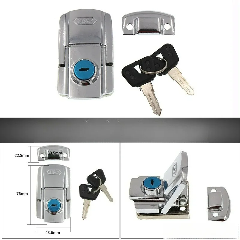 

2-клавишный оснащенный модифицированными аксессуарами, подходящий для большой овец, противоугонный замок заднего багажника мотоцикла