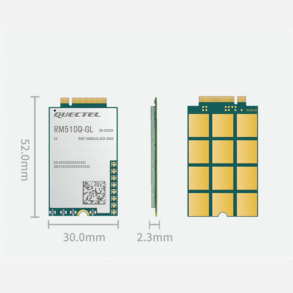 Quectel-Módulo RM510Q-GL 5G, sub-6GHz mmWave, raspberry pi linux