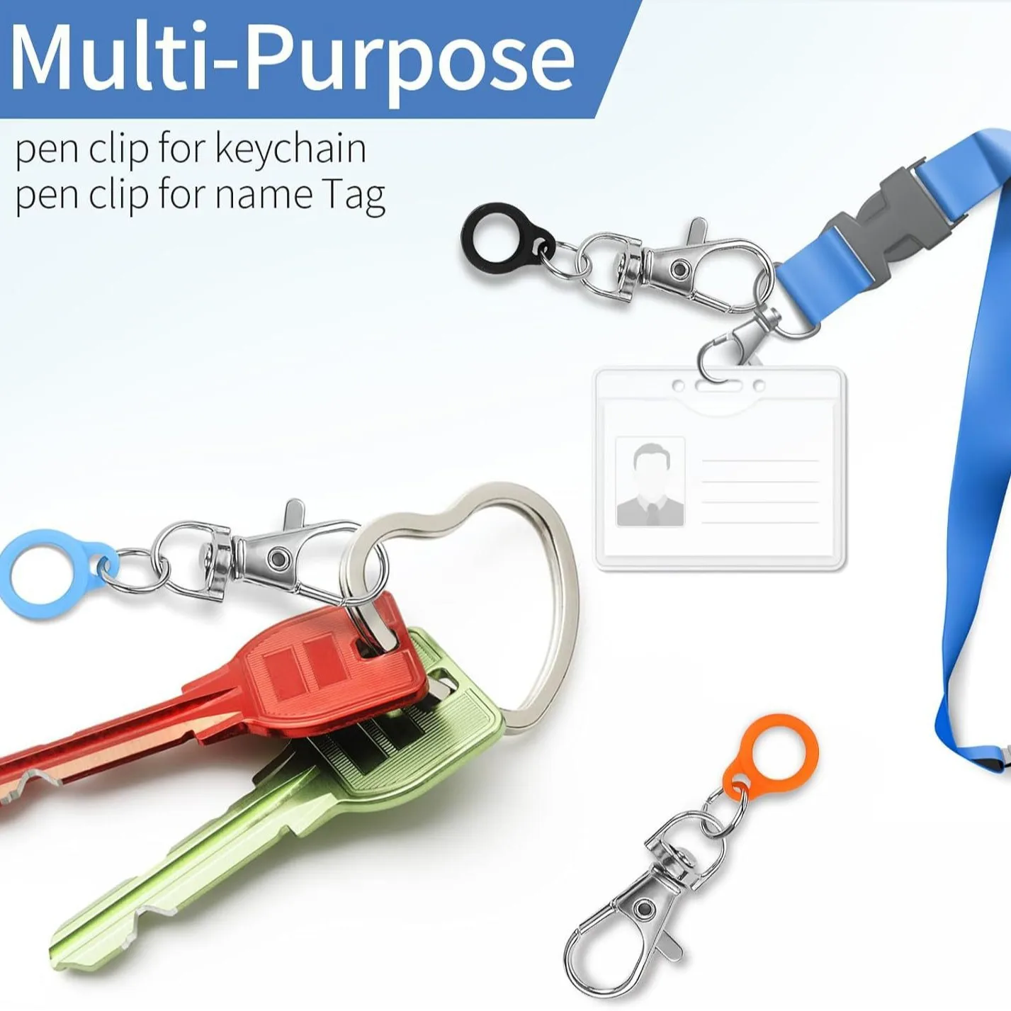 سيليكون القلم كليب المحمولة المفاتيح حامل قلم القلم تخزين كليب ل معاطف للأطباء والممرضات مكافحة خسر القلم كم اللوازم المكتبية المدرسية