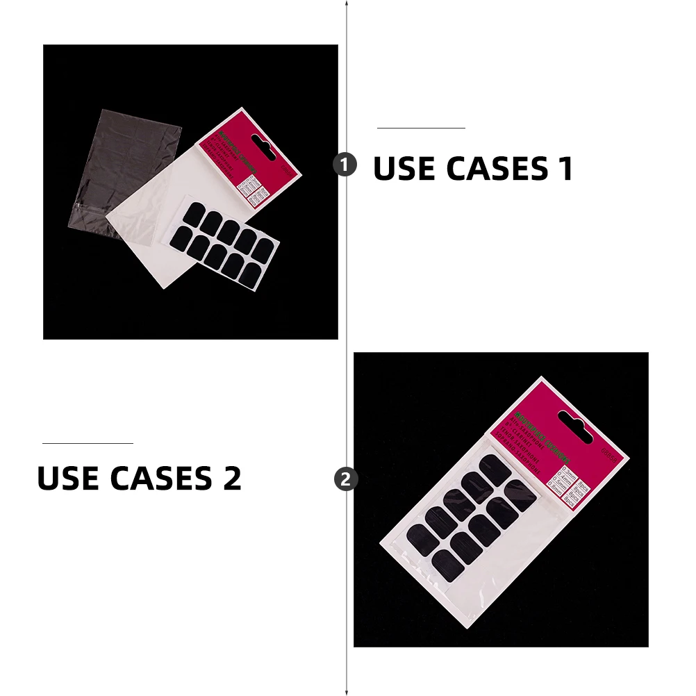 

10 pcs Sax Silicone Cushions For Alto Tenor Saxophone Replacement Pads Lightweight Durable Sound Insulation Tight