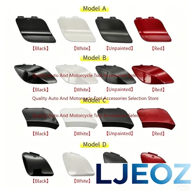 For Mercedes W117 Car Front Bumper Tow Hook Cover Cap Black White Red For Benz CLA Class 2014-2019 CLA180 CLA200 CLA220 CLA260