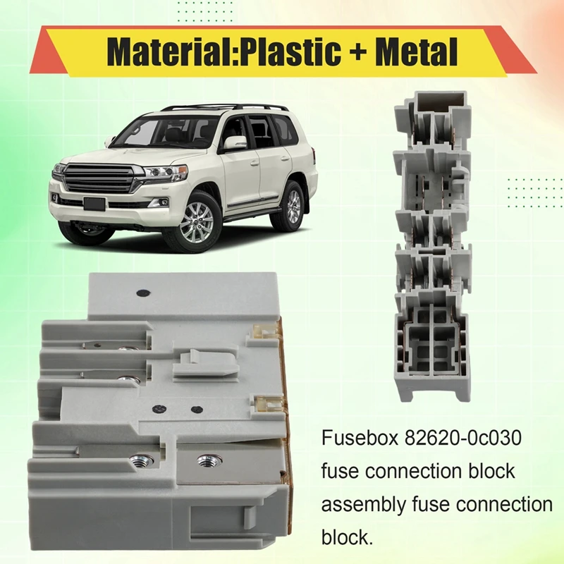 Fusible Link Block Assembly For  Sequoia Landcruiser LX570 Fuse Box 82620-0C030 826200C030