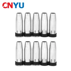 2/5/10Pcs 24KD Gas Nozzle Pure Copper Euro Conical Shield Cup Tips Nozzle for MB 24KD MIG/MAG Welding Torch 250A