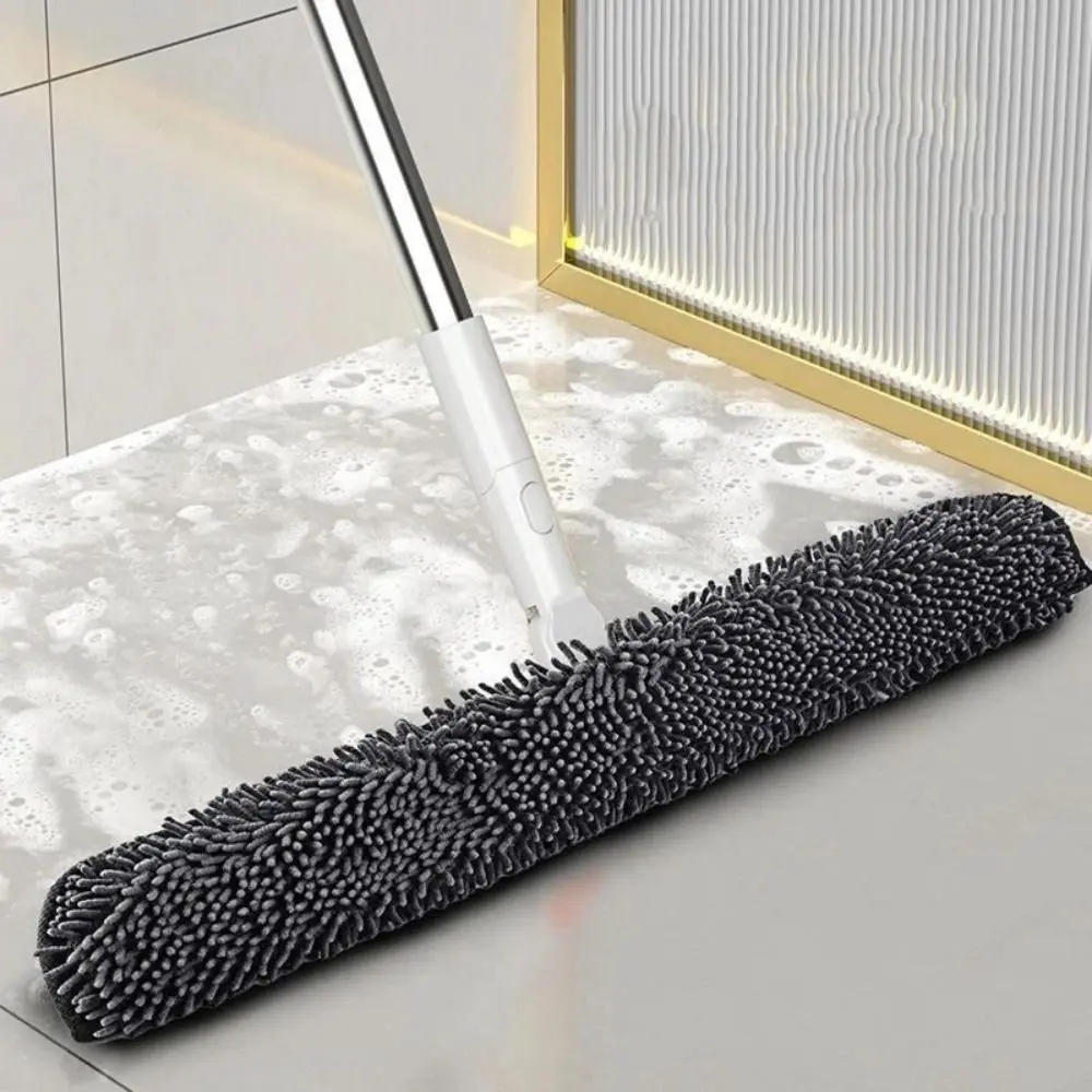 Microfiber Mop Cloth Cover Thick Dust Removal Magic Broom Cloth Washable Reusable Dry Wet Sweeping Cloth
