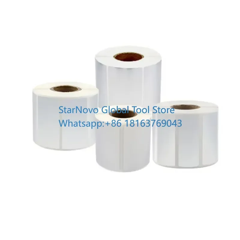 2026 Hot！ Detogner PET Barcode Qr Code Adhesive Labels Asset Tags for DT60S Thermal Transfer Printer