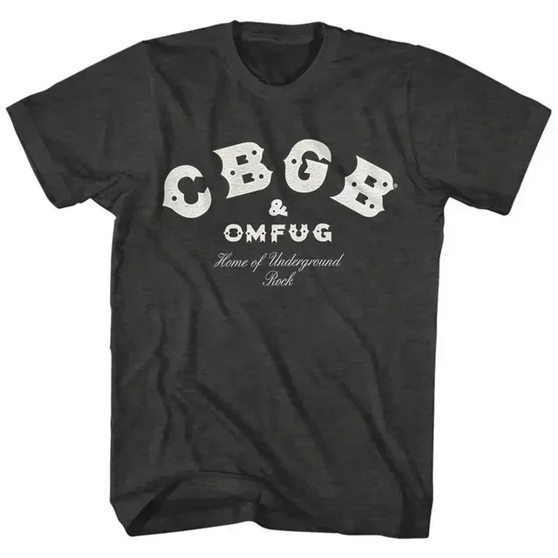 Cbgb Logo Black Heather T-Shirt für Erwachsene