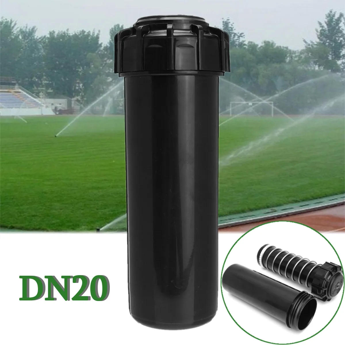 

DN20/25mm 210-600kpa Garden Plastic Irrigation Sprinklers Gear Drive Hunter for SRM04 Buried Rotating Nozzle Spray Sprinkler