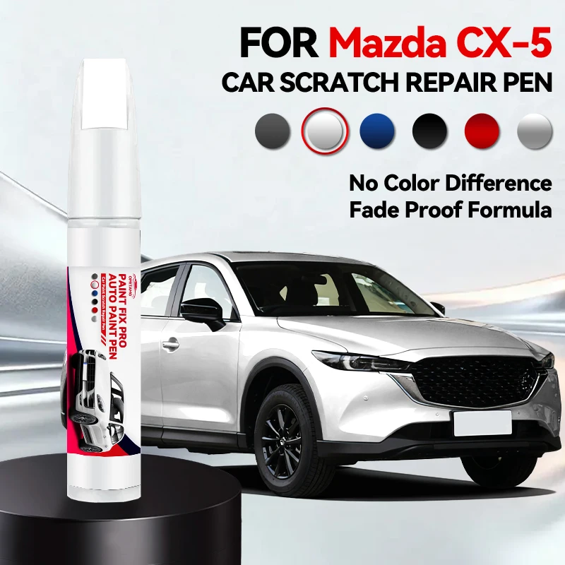 

Карандаш для подкраски автомобиля Mazda CX-5 2012-2025 KE KF, маркер для ремонта царапин, автоаксессуары, гаджеты для авто
