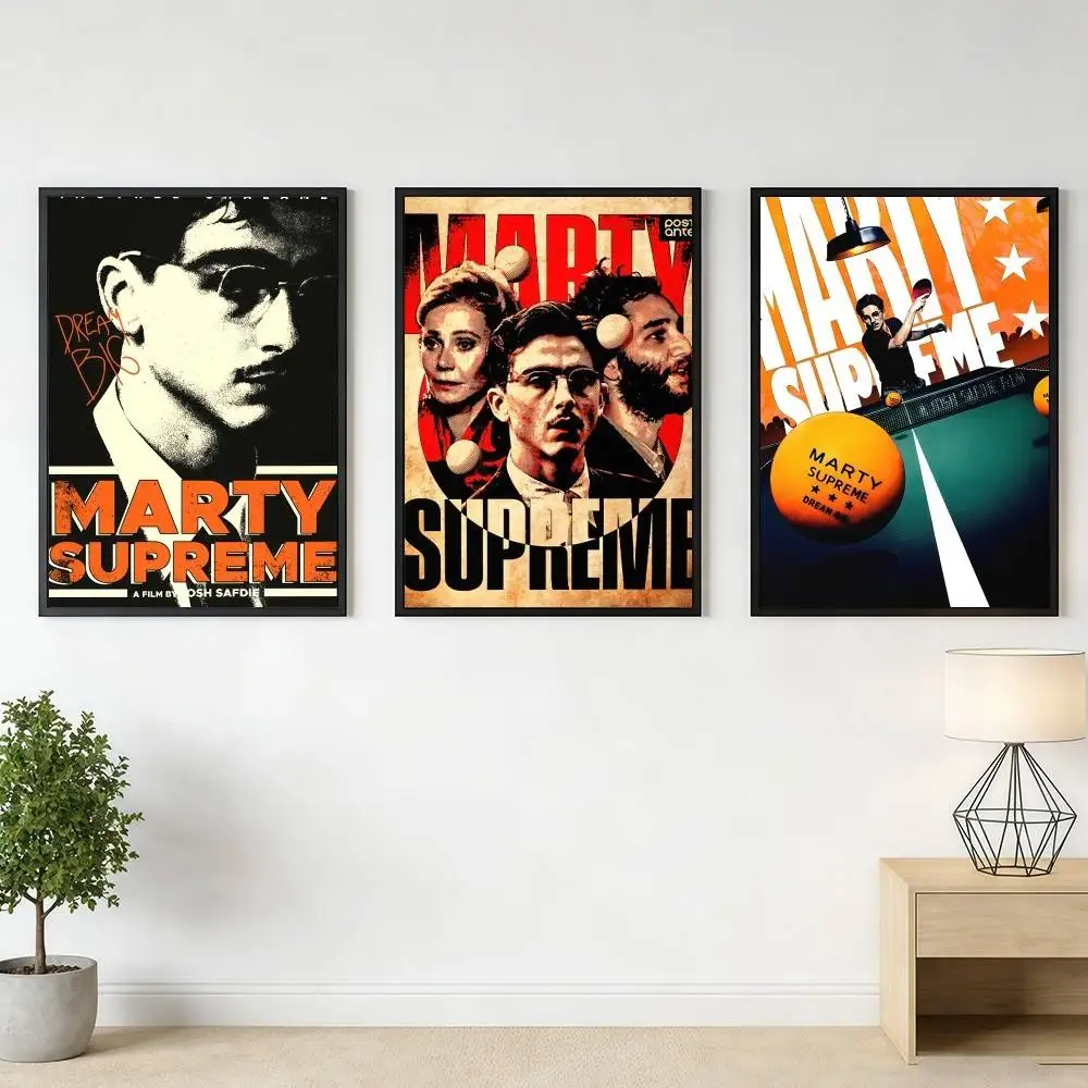 Movie M-MartyS S-SupremeS Poster Stickers Art Print Retro Vintage Wall Decor HD Living Room Home Office Gift Occasion