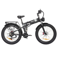 Ridstar H26 Pro Electric Bike, 26*4.0 inch Fat Tires 1000W Motor 48V 20Ah Battery 36mph Max Speed 90km Range Disc Brakes Bicycle