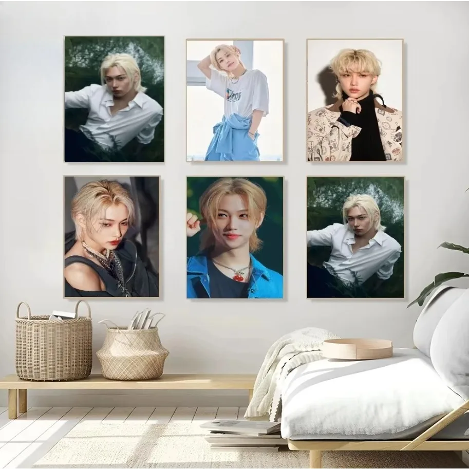 

Felix Stray Kids Poster DIY Full Diamond Painting Mosaic Handwork Lover Living Room Gift Decorative Frameless