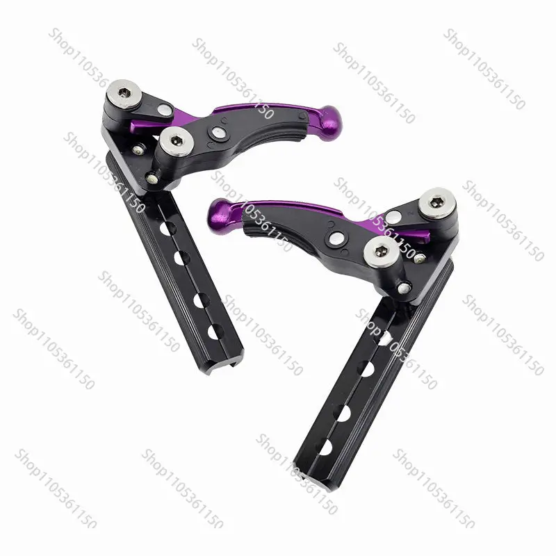 Universal sports wheelchair scissors brake aluminum alloy material multi-color