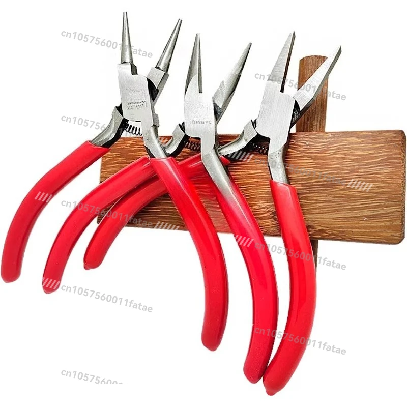 Toothless Tip Pliers, Round Nose Pliers, Flat Mouth Tip Spring, Toothless and No Marks, Gold Striking Tools, Jewelry Equipment