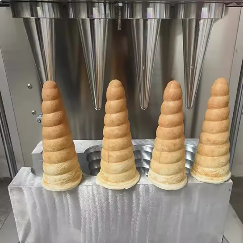 

China Supplier Good Feedback Sweet Cone Pizza Machine Pizza Roller Machine Pizza Cone Oven