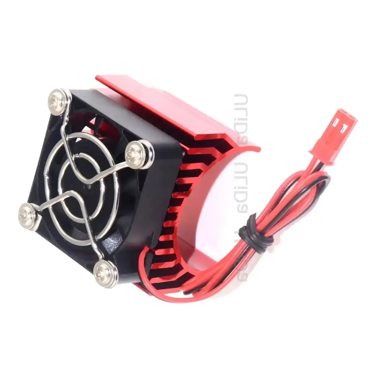 

RC HSP 3650 Alum Heat Sink 40*40*10mm 5V Cooling Fan For 540 550 3650 Motor RC Car Crawler HSP HPI Himoto Traxxas TAMIYA