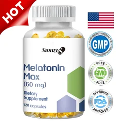 Melatonin Capsules - Relieve Insomnia, Help Improve Sleep Quality, Reduce Waking Time, Help Deep Sleep