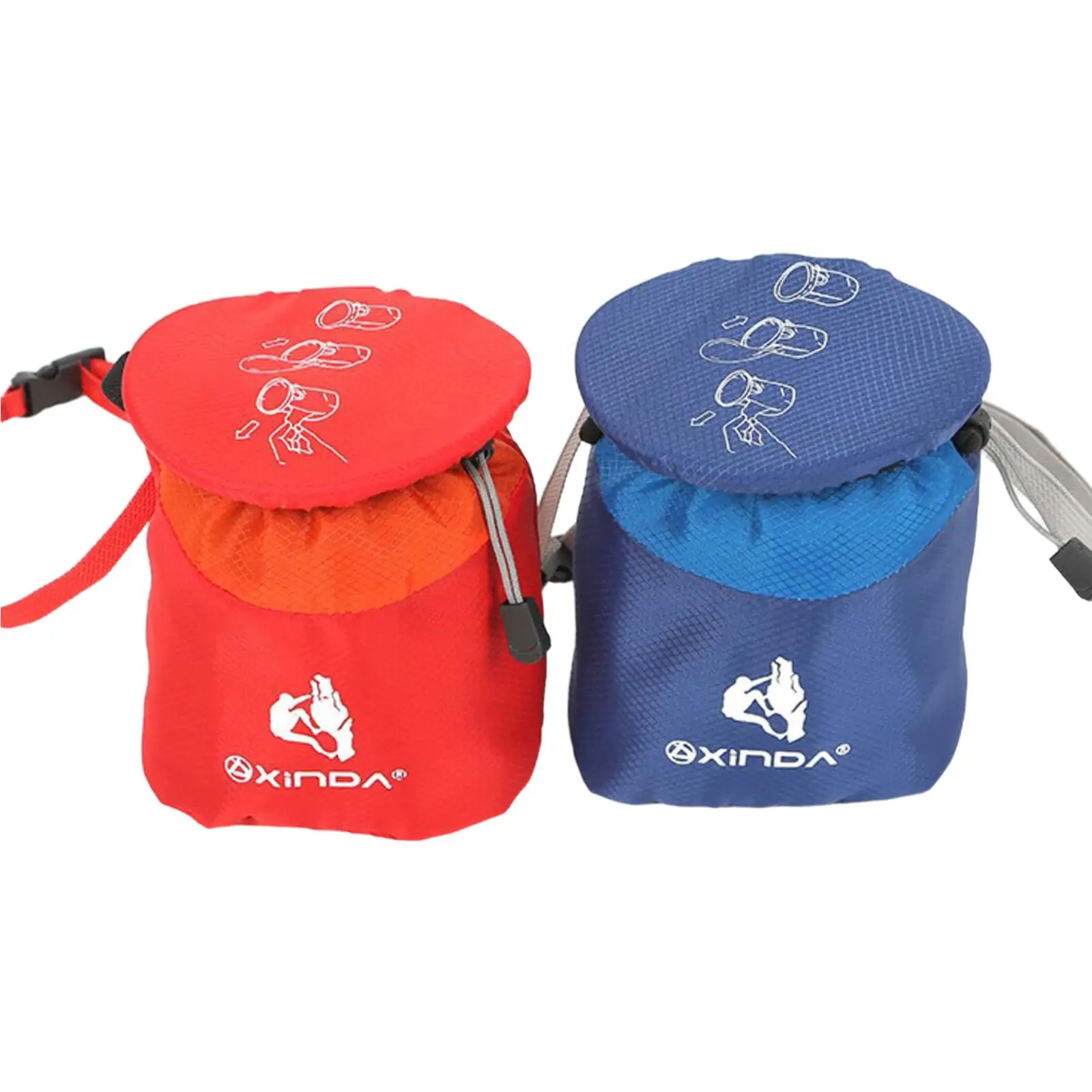 Outdoor Rock Climbing Chalk Bag Chalk Pocket for Weightlifting Equipment