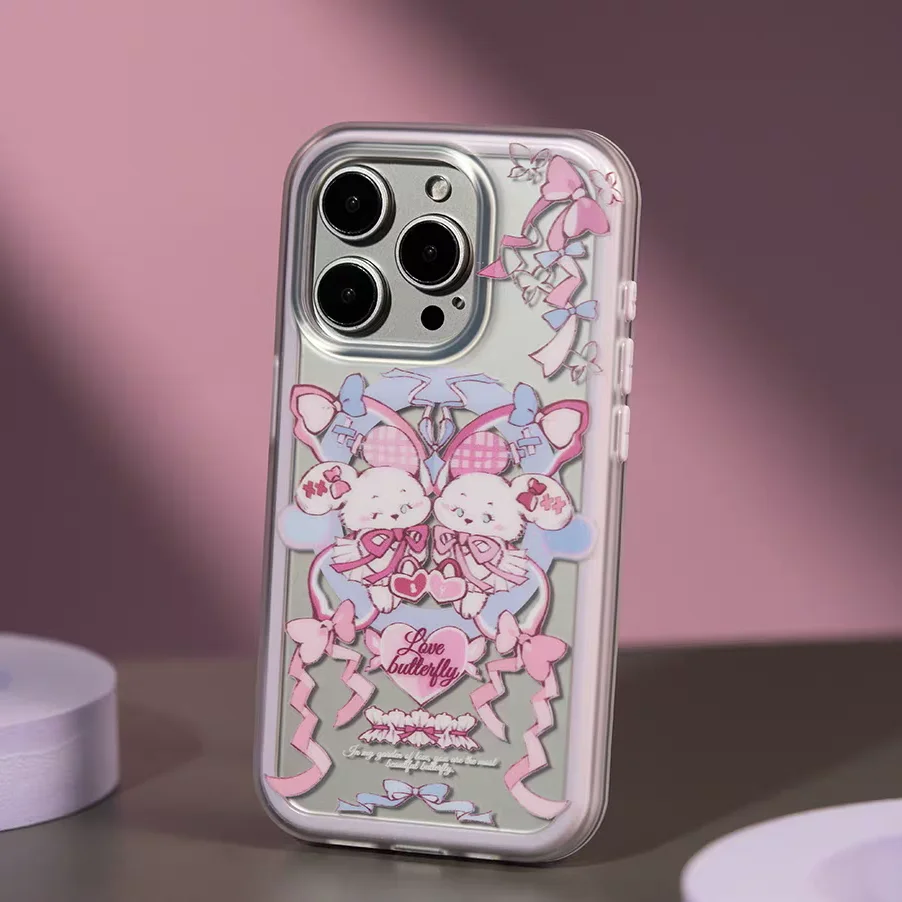 

Luxury Clear Case for iPhone 17 Air 16 15 14 13 12 Pro Max Plus Transparent Camera Protection for Male Female Korean Back Cover