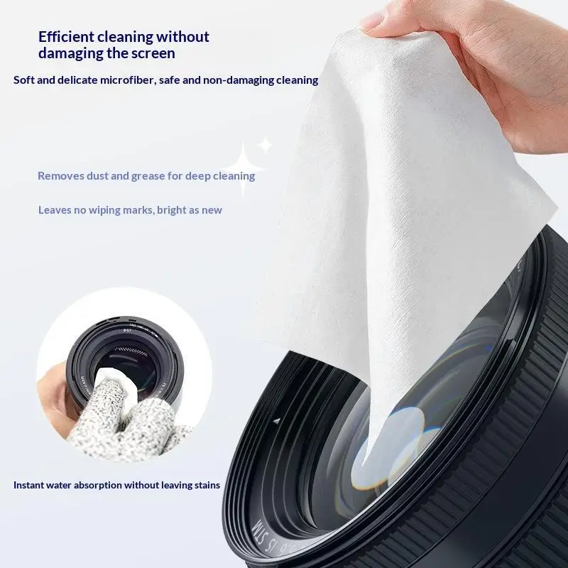 50/100/400Pcs Microfiber Cleanroom Wipes Anti-static Lint-Free For Phone Pad Tablet LCD Screen Repair Accessories