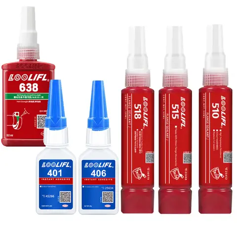 Loctite 638 Threadlocker 518 515 510 Screw Glue 401 406 Super Glue - Industrial Strength Adhesive for Hardware