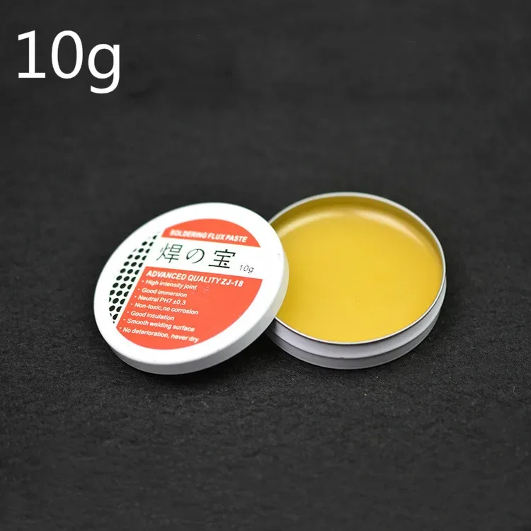 Pasta de soldadura de colofonia suave, flujo de pasta de soldadura ambiental, piezas PCB IC, herramienta de Gel de soldadura para metalurgia, 10/50G