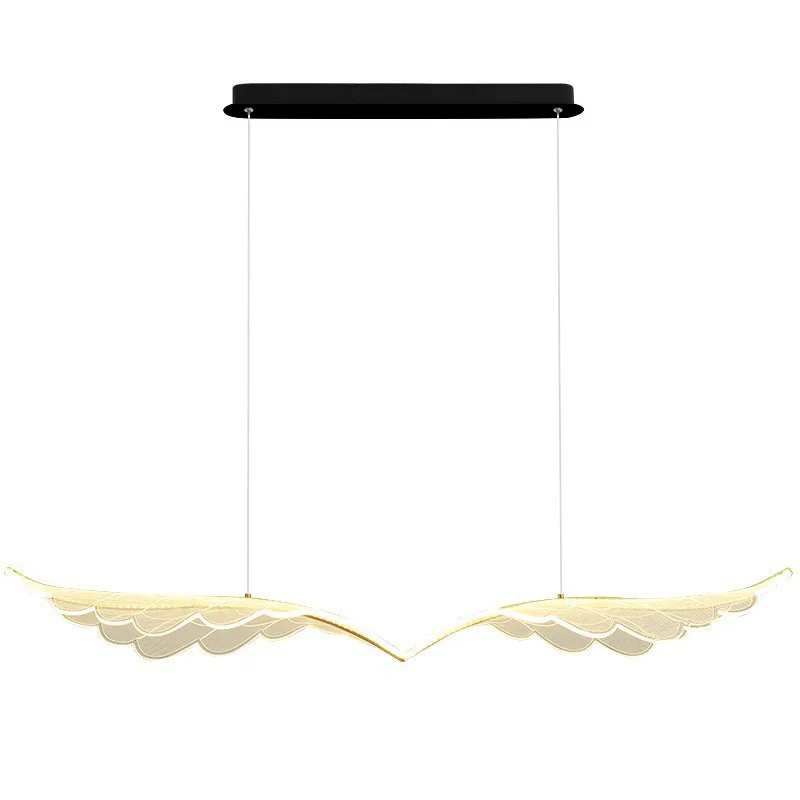 

Nordic Creative Angel Wings Restaurant Chandelier Simple Modern Light Luxury Art Wings Designer Bar Table Light
