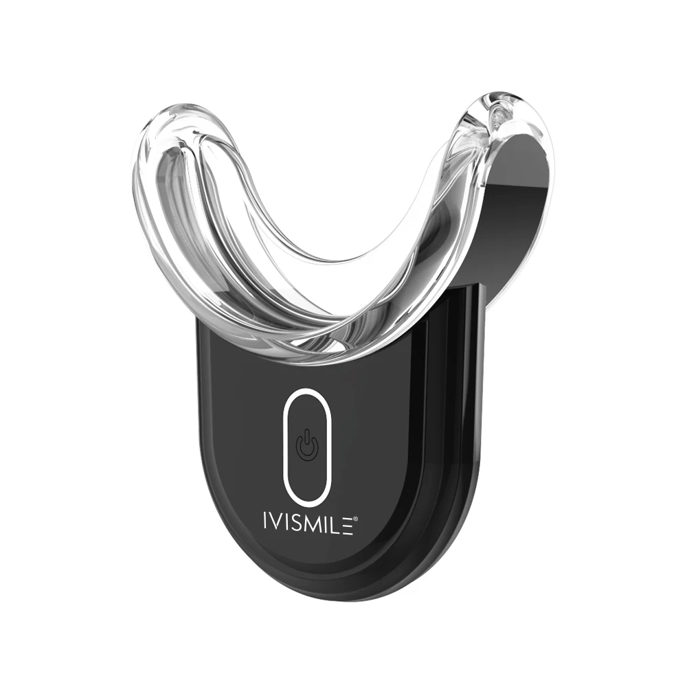 Denta Blue and Red Therapy Portable Mouth Tray Wireless LED Teeth Whitening Light