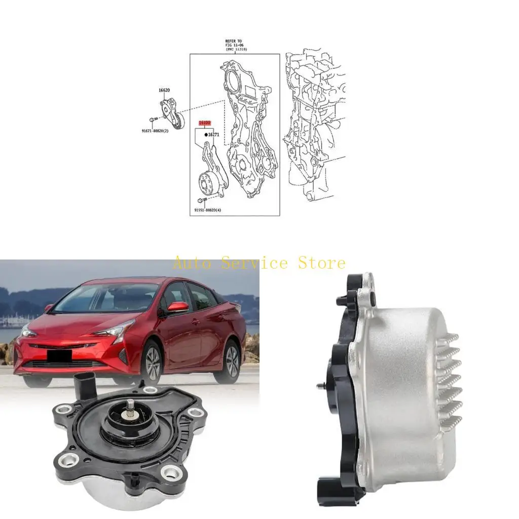

462A 161A0-39035 161A039035 WPT205 Автопартамент автомобильный двигатель Дополнительный вспомогательный электрический водяной л