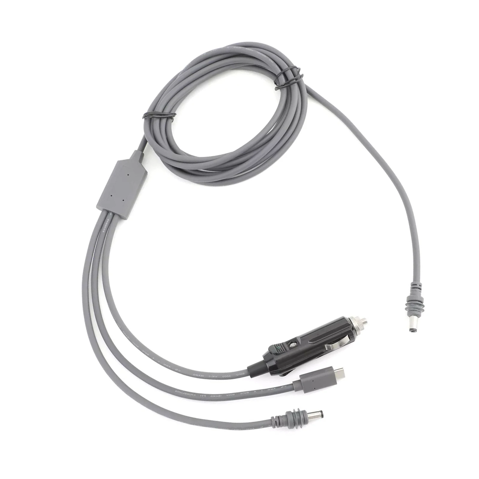 

1Pc 10m Extension Cable For Starlink Mini 3 in 1 DC Power Cable Cord Car Charger Cigarette Lighter/TypeC/DC To Mini Cable 12-24V