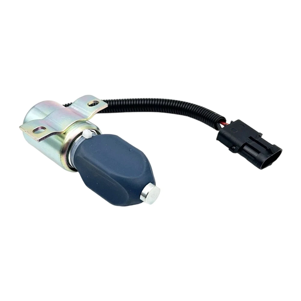 1pc 24V Flame Shutdown Solenoid Valve 332J5060 Fuel Shut Off Solenoid Valve Replacement For JCB Mini Excavators And Tractors