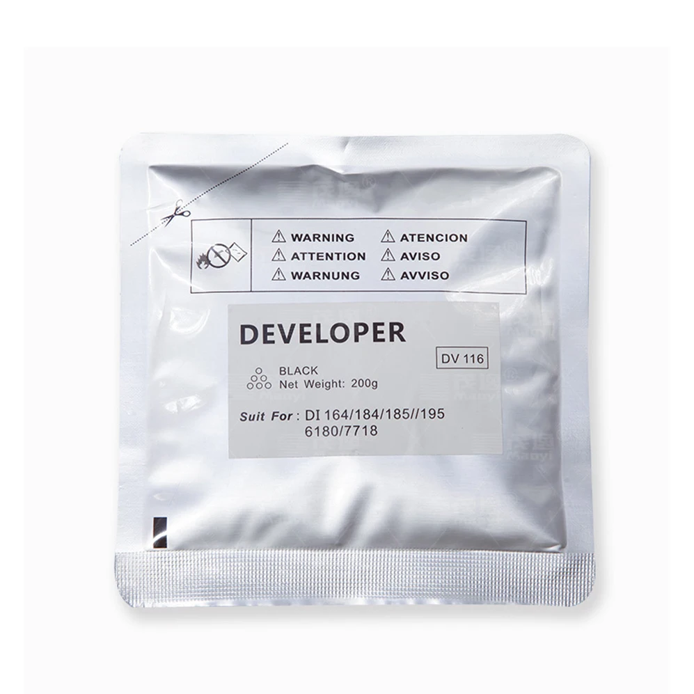 DV116 Developer Powder For Konica Minolta Bizhub 184 185 191 195 164 215 235 DV-116 A1UC500 A1UC550 170g/bag