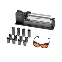 Creality Falcon A1 Rotary Kit Laser Engraving Y-aixs 360° Rotating Rotary Roller with Goggles and Risers