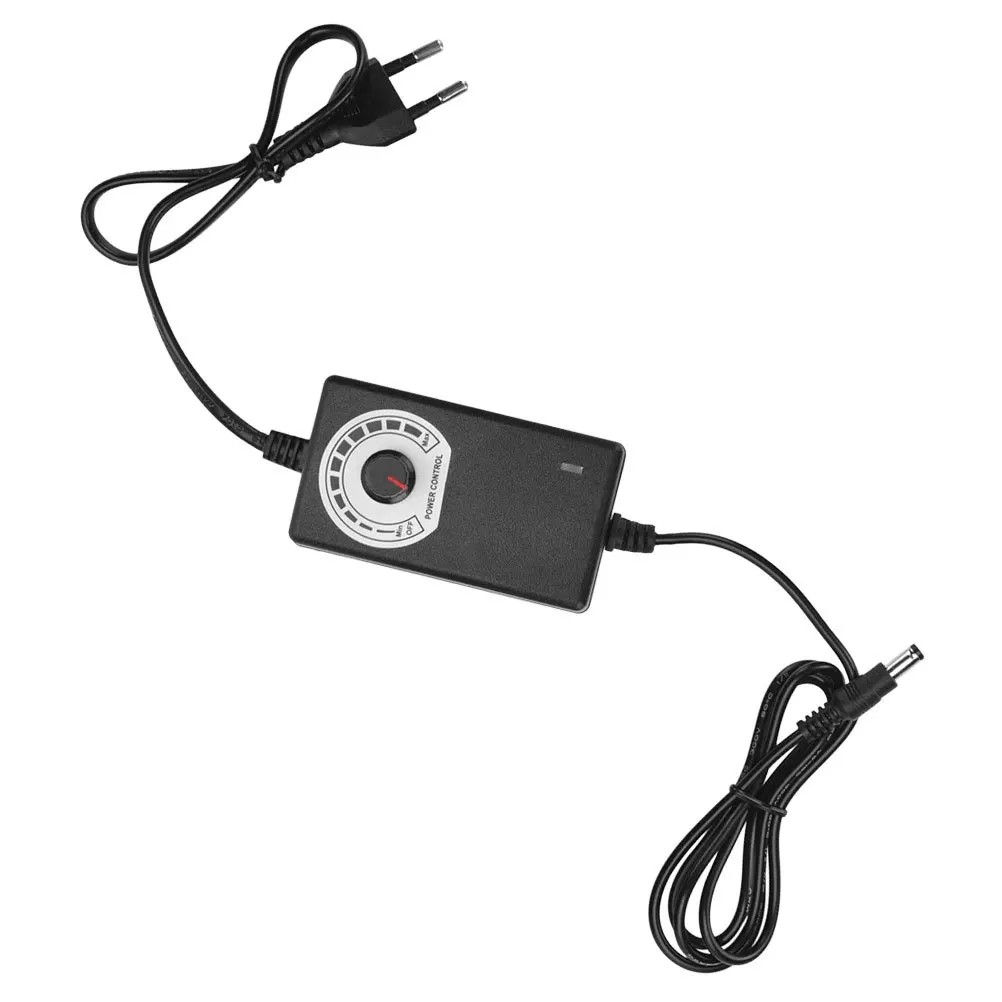 

Tattoo Power Supply Adjustable Rotary Knob Eu Plug Stable Voltage Regulator Durable Shell for Professional Tattooing Equipment