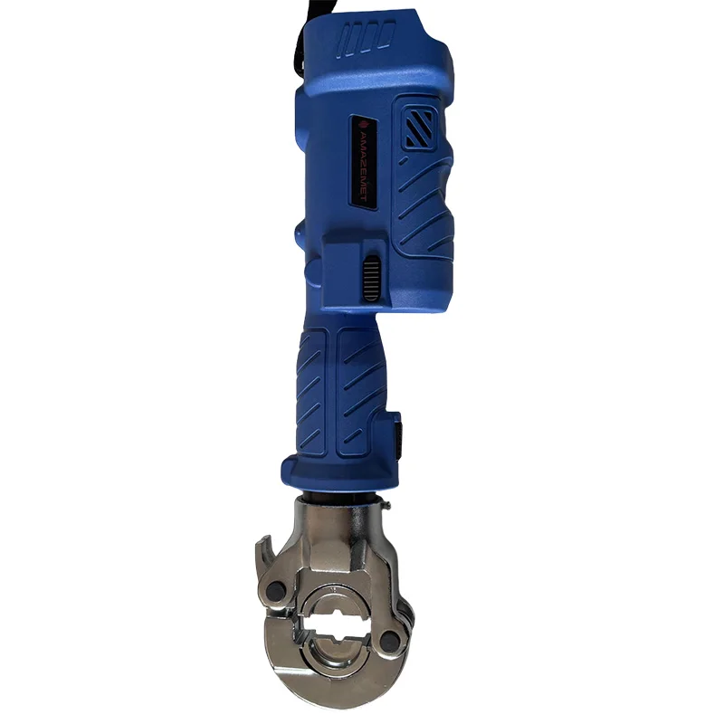 Cordless Hydraulic Crimping Tool 18V Lithium Battery  Crimping Range 300mm² for Copper and Aluminum Terminals