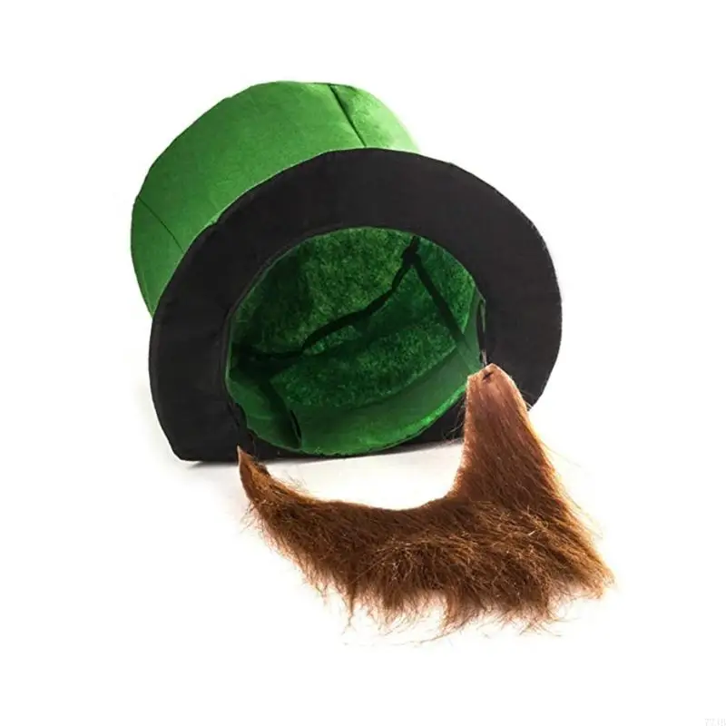 77JB Adult Hat with Bowtie Necktie Cosplay Set National Day Halloween Party Supplies