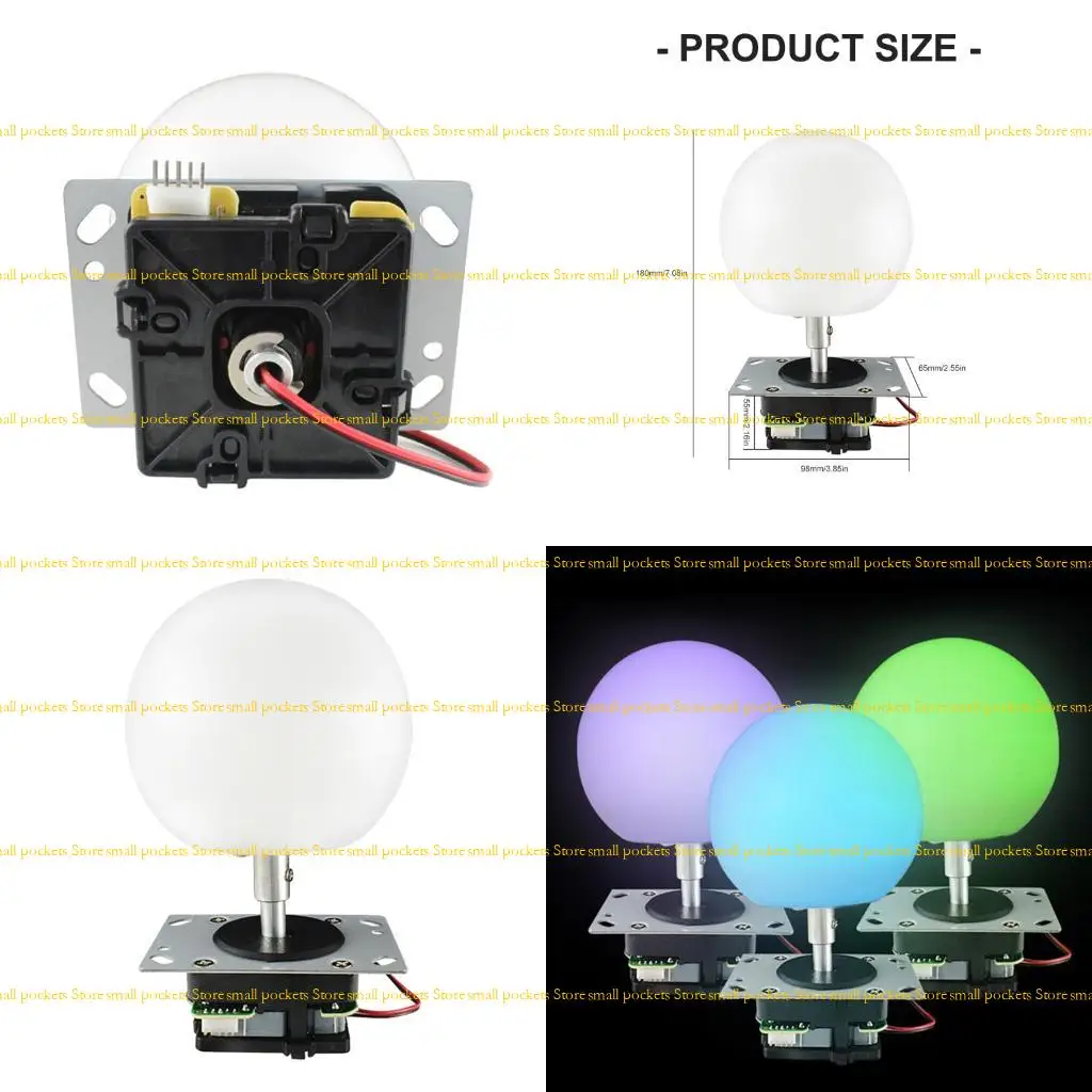 R1WD MultyColor Light Controller Joystick гладко управлять игровым аксессуаром