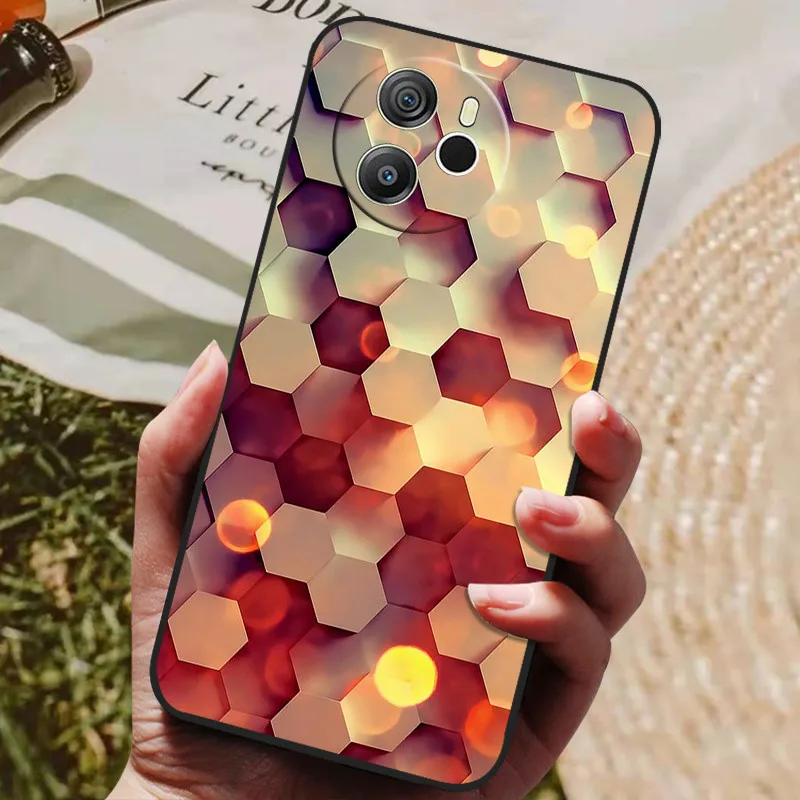 Dla Blackview SHARK 8 Etui odporne na wstrząsy Miękki silikonowy zderzak TPU dla Blackview Shark 8 Pokrowiec Cat Luxury Shark8 6,78" Cute Cartoon — zdjęcie 4
