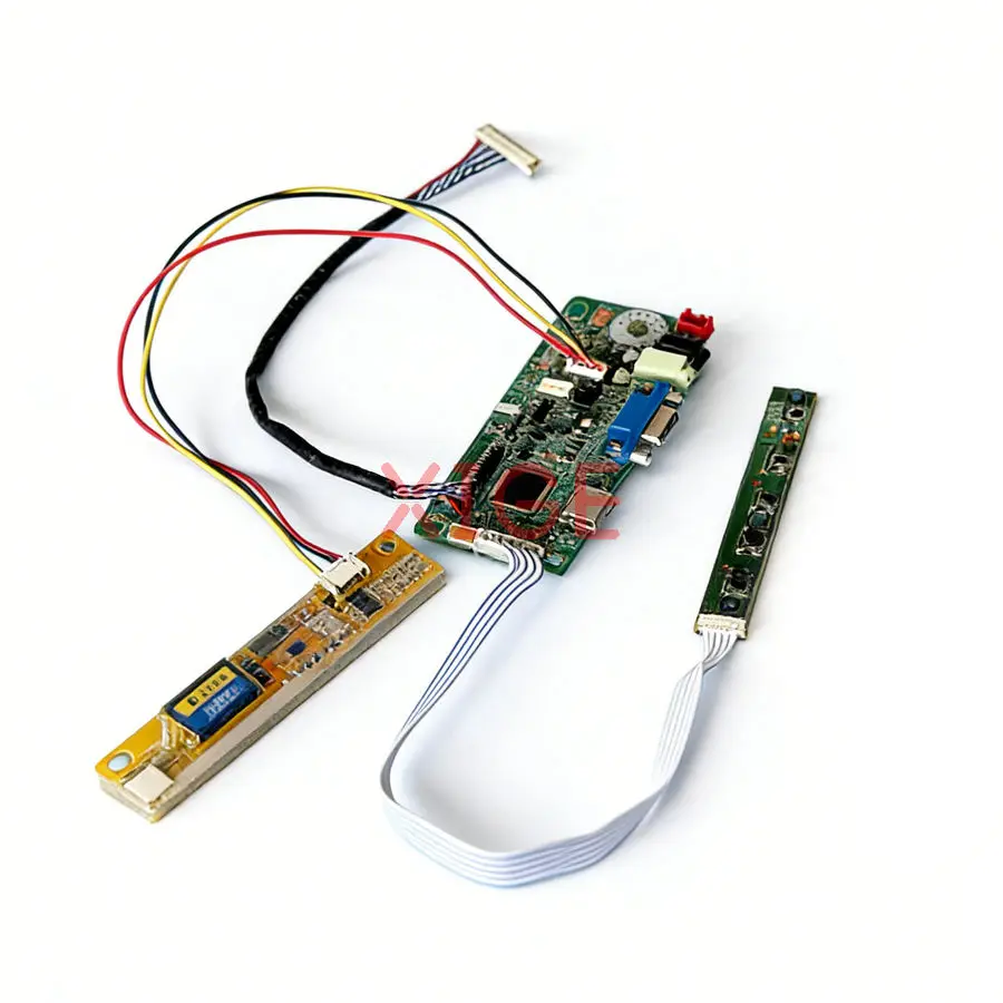 LCD Monitor Controller Drive Board Fit N141I3 LQ141K1LB1C N141I1 TD141THCA1 1280*800 LVDS 30-Pin HDMI+VGA 1CCFL 1280x800 DIY Kit
