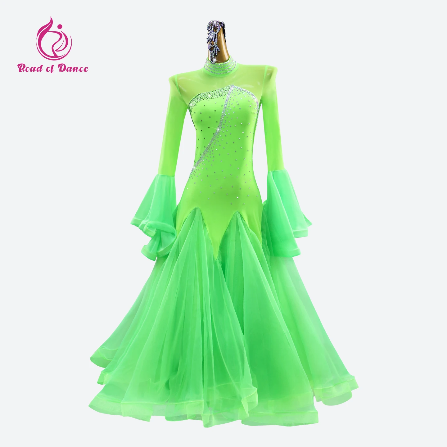 Robe de soirée de mariage pour femmes, Costume de danse moderne, valse Flamenco, vêtements de stade de salle de bal, Drag Queen, vêtements de danse sur scène Jazz, 2025