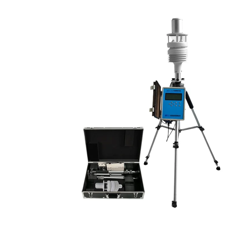 

Portable Ultrasonic Weather Station Emergency Mobile Weather Station Micro Weather Station Temperature and Humidity Pressure