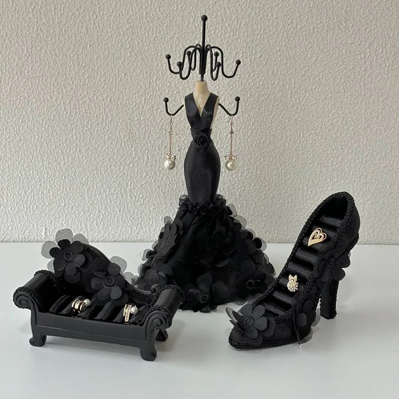 Jewelry Display Stand Home Dresser Creative Ornament Props Living Room Decoration Decorative Figurines Decoracion Para El Hogar