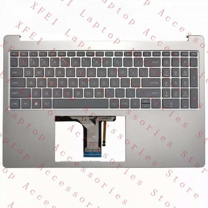 

F For HP 15-FD 15T-FD 15-FC 15Z-FC Palmrest w/US Keyboard N36753-001 N36752-001