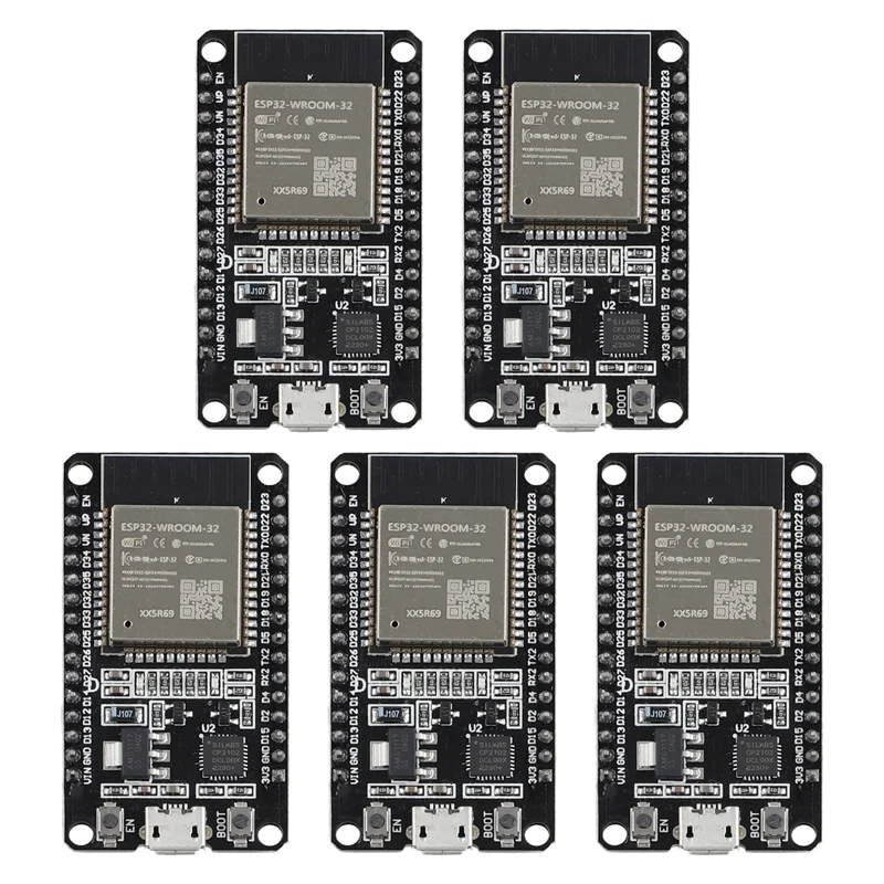 

C9-5 PCS ESP32 WROOM-32 Development Board Ultra-Low Power Consumption Dual Core Wireless Module