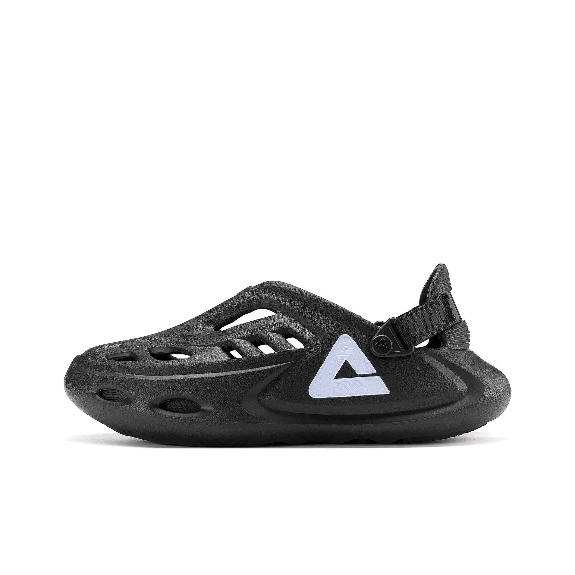 PEAK Taichi Clogs Taichi Wanderer Clogs Men's Black White ET32807L