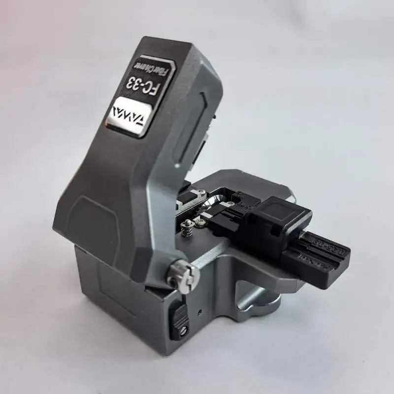 TAWAA FC-33 One-Step Full-Metal Fiber Optic Cleaver Typical Cleaving Angle＜0.5° Blade 72000 Times