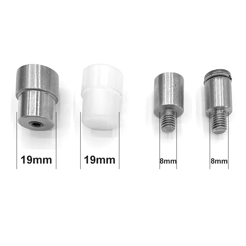 Snap-Fastener 8/10/12.5/15 mm Die Metal Buckle Installation Rivets Eyelets Metal Press Machine Molds Button Installation Tools