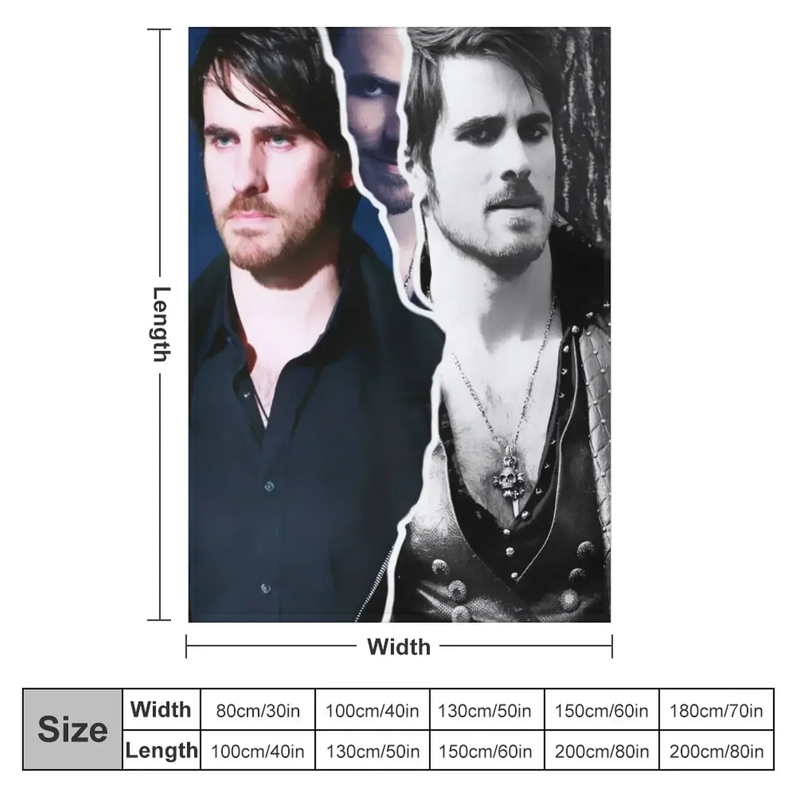 DARK HOOK / KILLIAN JONES Throw Blanket warm winter Blankets Sofas Of Decoration Heavy Blankets